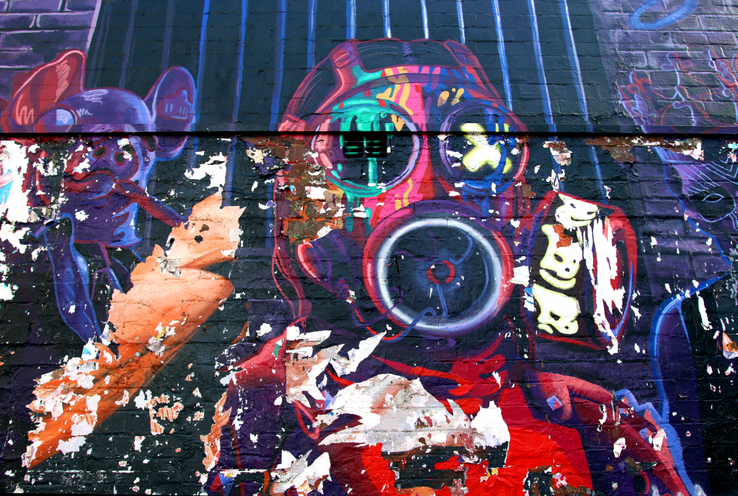 2021. Wall. Parramatta. Street Art (Colour)